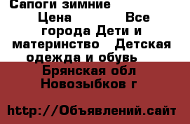 Сапоги зимние Skandia Tex › Цена ­ 1 200 - Все города Дети и материнство » Детская одежда и обувь   . Брянская обл.,Новозыбков г.